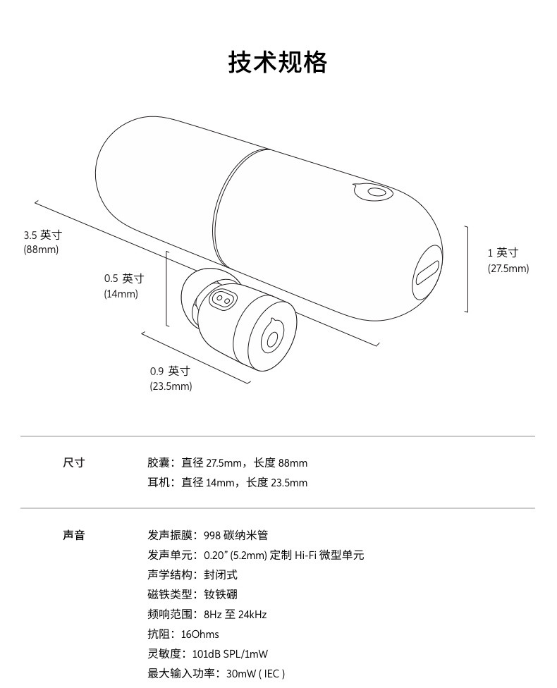 crazybaby/疯童 air nano无线蓝牙耳机 运动跑步真无线耳机耳塞耳麦带