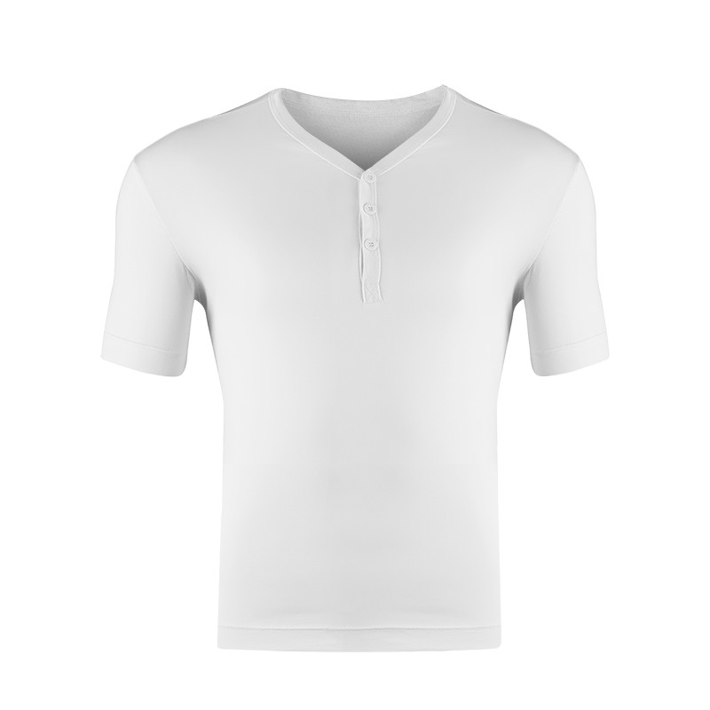 SUNLEO/圣力欧男士内衣-新款简约舒适短袖T恤-纯色打底衫 休闲上衣男家居