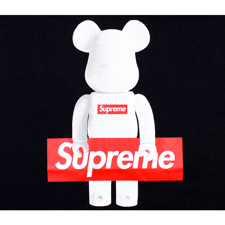 supremespain/supremespain 19年春夏 潮流logo明星款修身版 暴力熊