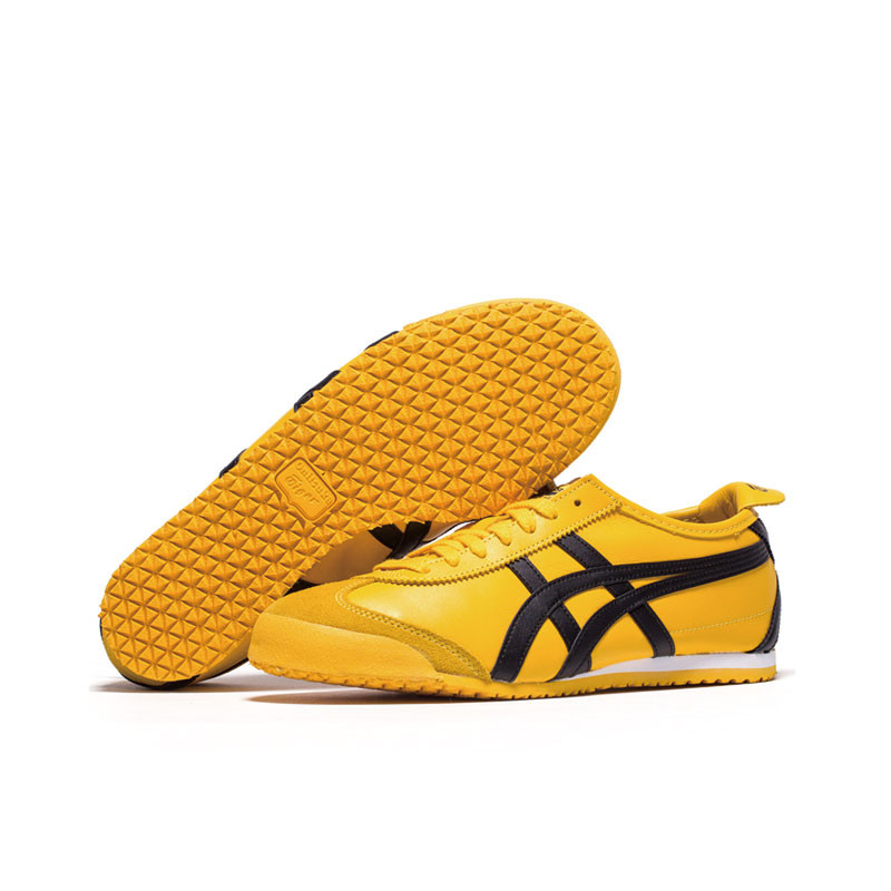 onitsuka tiger(鬼冢虎)李小龙配色男女鞋mexico 66 板鞋dl408-0490