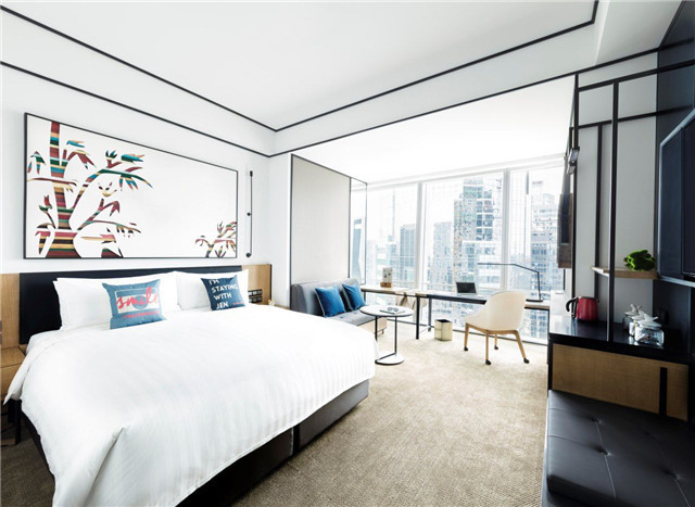 北京自由行/北京hotel jen新国贸酒店1晚香格里拉集团品牌