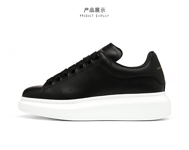 预售alexander mcqueen/亚历山大麦昆 女鞋 休闲鞋 小黑鞋 462214whgp