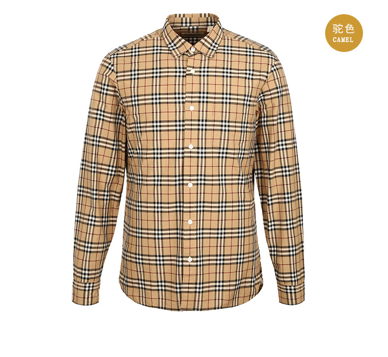 burberry/博柏利巴宝莉衬衣男装男士长袖衬衫男4066394