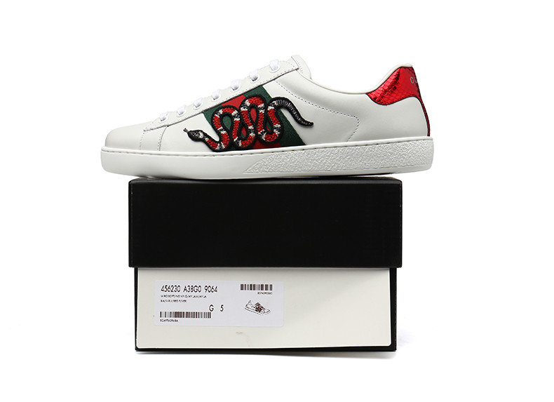 gucci/古驰男士休闲鞋板鞋小白鞋456230a38g0