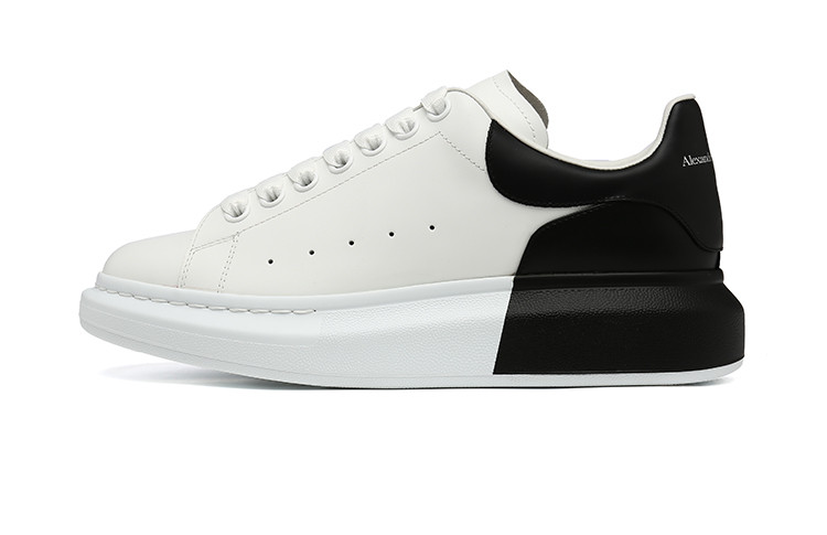 19春夏 alexander mcqueen/亚历山大麦昆男士牛皮革休闲板鞋556278w
