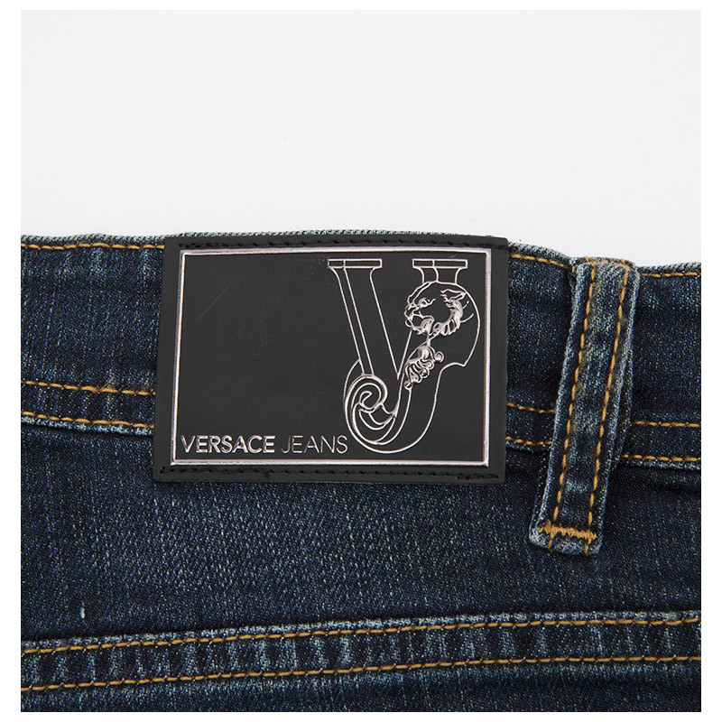 11可用券】【18秋冬新款】versace jeans/范思哲牛仔-车缝线vjlogo