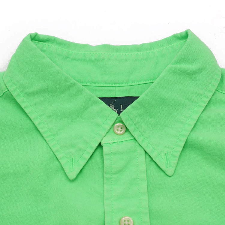 polo ralph lauren/拉夫劳伦马球 浅绿色商务时尚休闲男士短袖衬衫