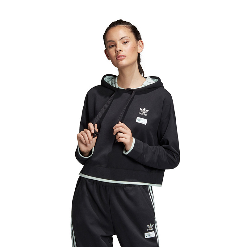 adidas/阿迪达斯女款2019新款运动服卫衣套头衫du9927