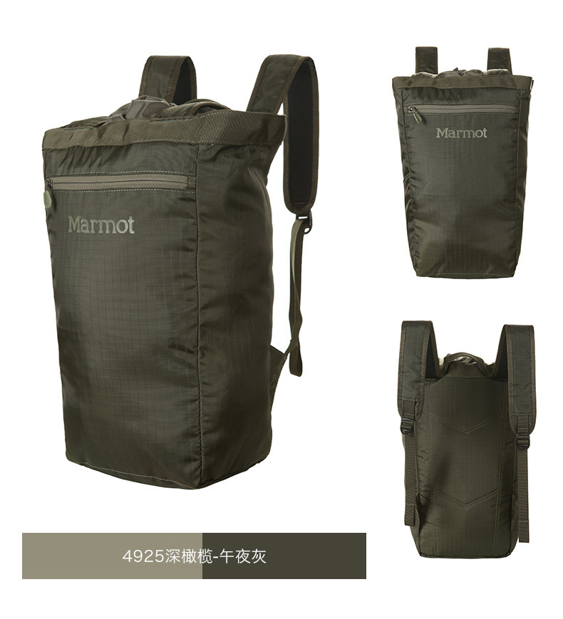 marmot/土拨鼠超轻双肩徒步手提包日背包28l户外运动登山包t24990-001