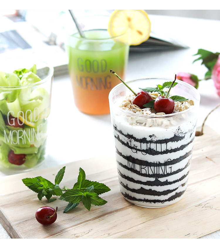 梵宇网红杯家用个性玻璃杯耐热茶水杯饮料杯创