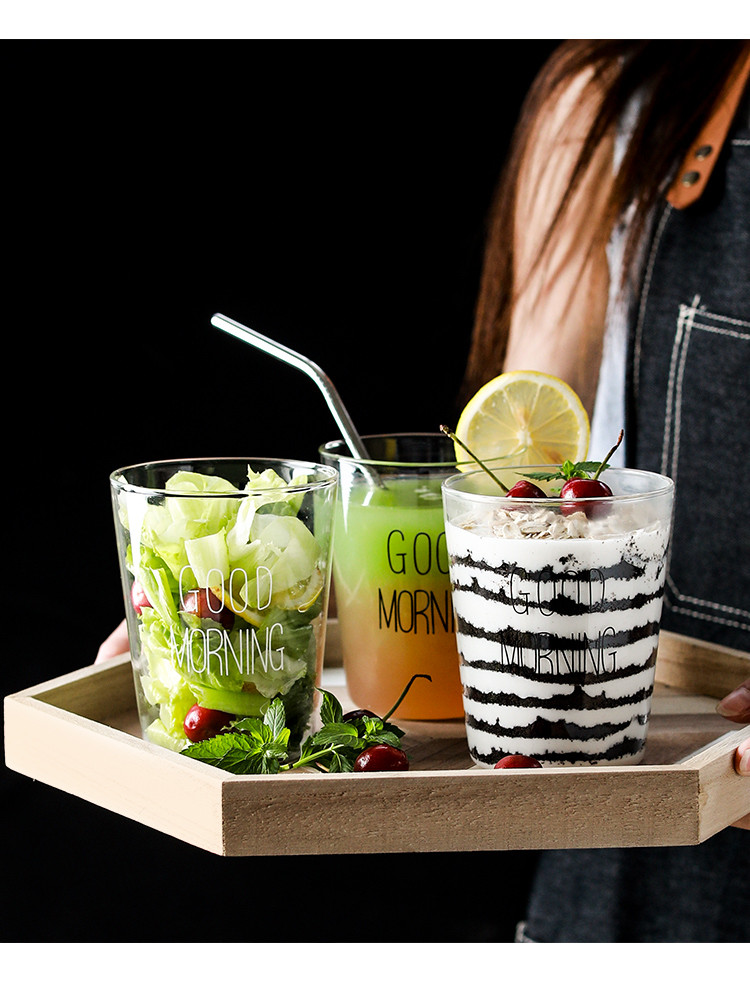 梵宇网红杯家用个性玻璃杯耐热茶水杯饮料杯创