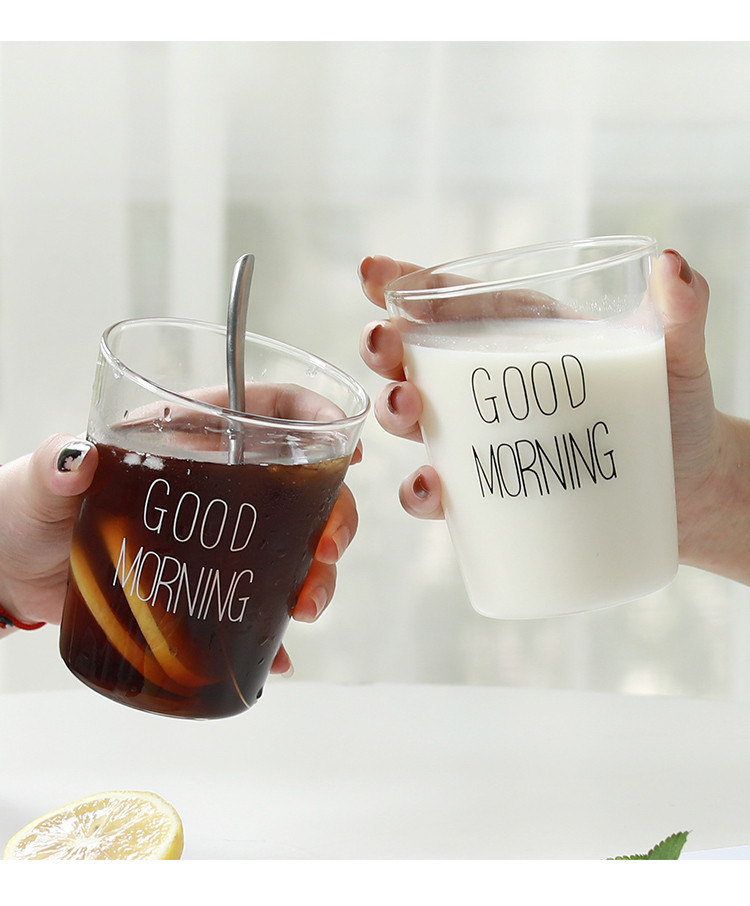 梵宇网红杯家用个性玻璃杯耐热茶水杯饮料杯创