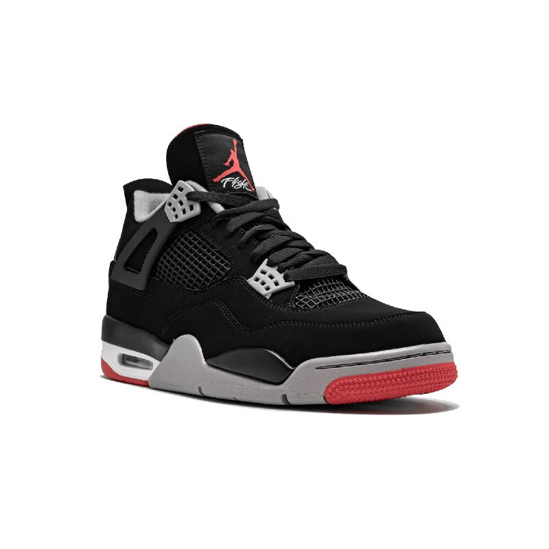【现货】air jordan 4 bred aj4 黑红公牛配色 308497-060 男款