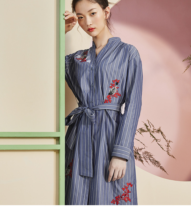 huamushen/花木深 【designer womenswear】【春夏新款】女士连衣裙