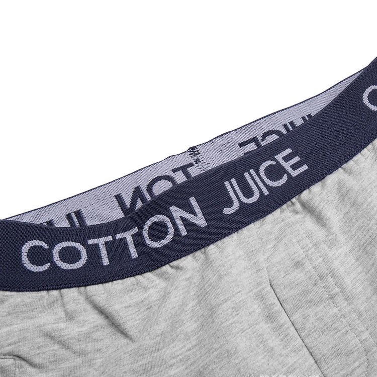 【19春夏】cotton juice/cotton juice 松紧 字母logo 浅灰色 修身