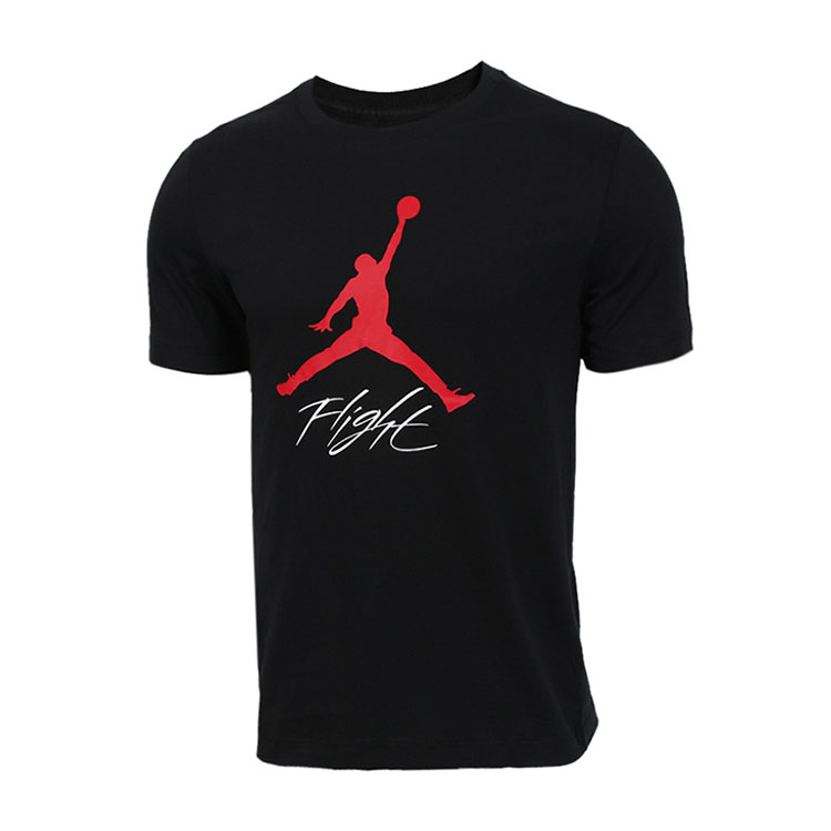 耐克nike 2019春夏 男 jumpman flight hbr乔丹飞人logo圆领印花基础