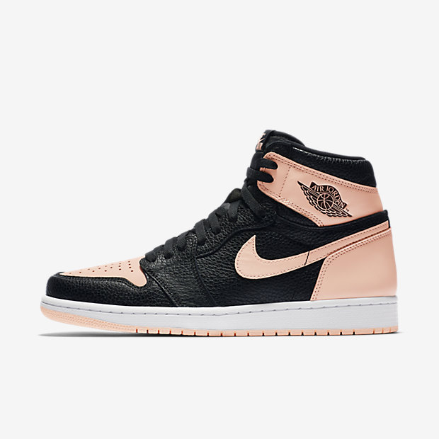 air jordan 1 aj1 脏粉 黑粉脚趾 篮球鞋 555088-081