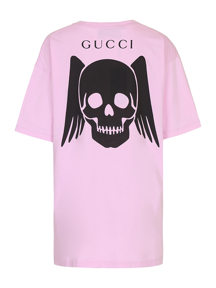 gucci/古驰粉色半袖t恤