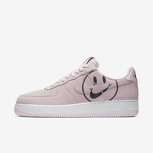 nike air force 1 low have a nike day smiley face笑脸 粉 bq9044