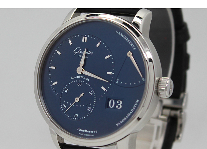 glashutte original/格拉苏蒂偏心系列男士机械手表1-65-01-26-12-35