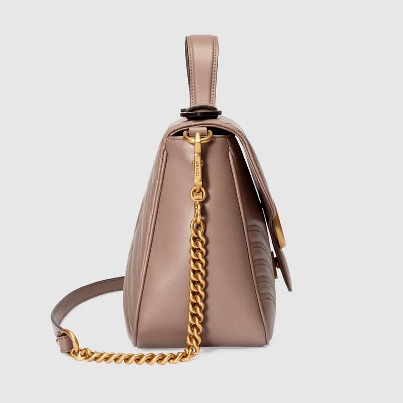 gucci 19春夏女士gg marmont系列小号手提包 498110 dtdit 5729 预定