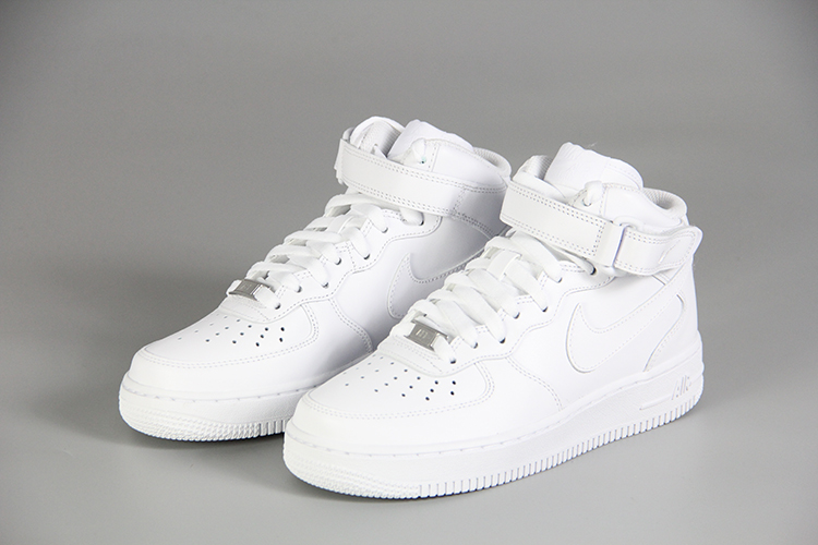 耐克nike 情侣款运动鞋高帮 air force 1 mid 07空军一号篮球鞋