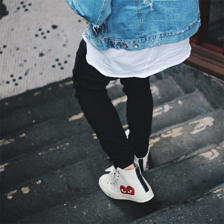 匡威converse 19秋冬converse匡威运动板鞋男女同款高帮1970s x cdg