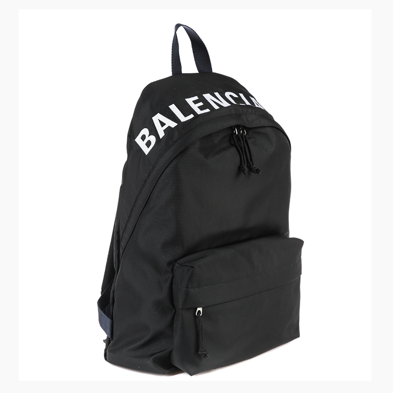 balenciaga/巴黎世家 双肩包 男士织物书包logo 复古印花双肩包 背包