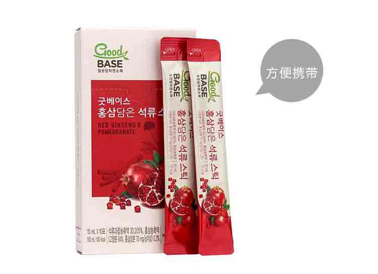 正官庄红参红石榴饮品10ml*30包