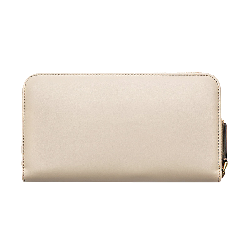 fendi/芬迪 女士米白色皮革长款钱包 8m0299-sr0-f136v