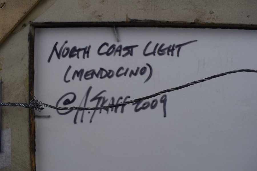 andy skaff《north coast light》/25.5x20.5cm/油画