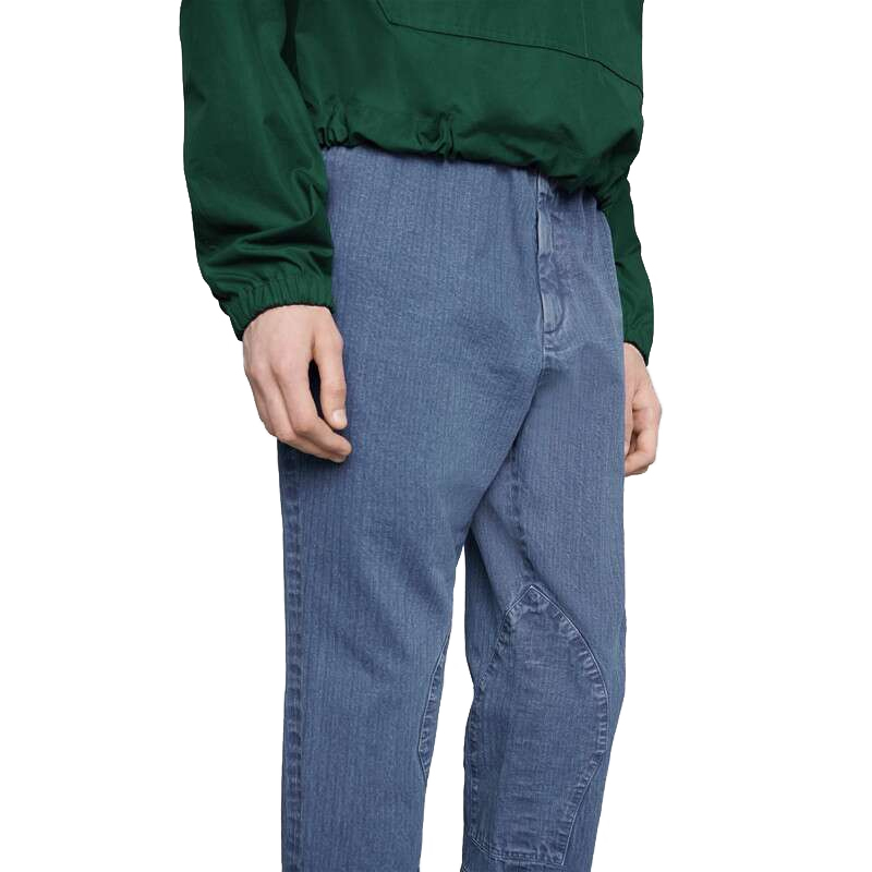 gucci裤子真假辨别,gucci裤子鉴定 gucci/古驰男装19春夏v字纹棉质下装裤子牛仔裤573616 zabau 4105