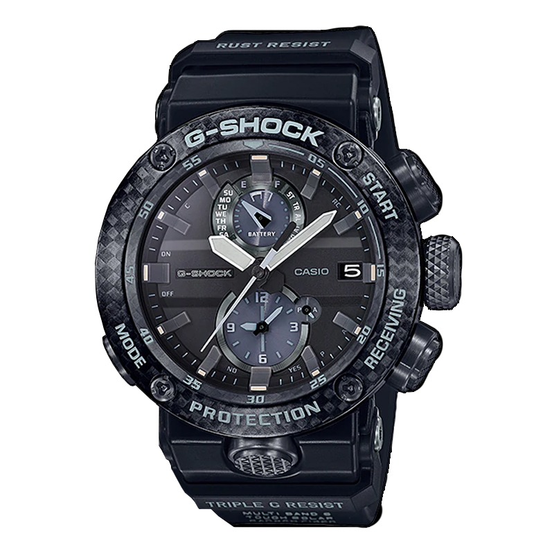 casio/卡西欧 g-shock系列 太阳能 碳核心防护 蓝宝石防刮 gwr-b1000