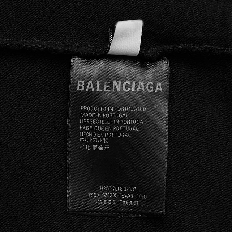 balenciaga/巴黎世家19新品仪表印花短袖t恤