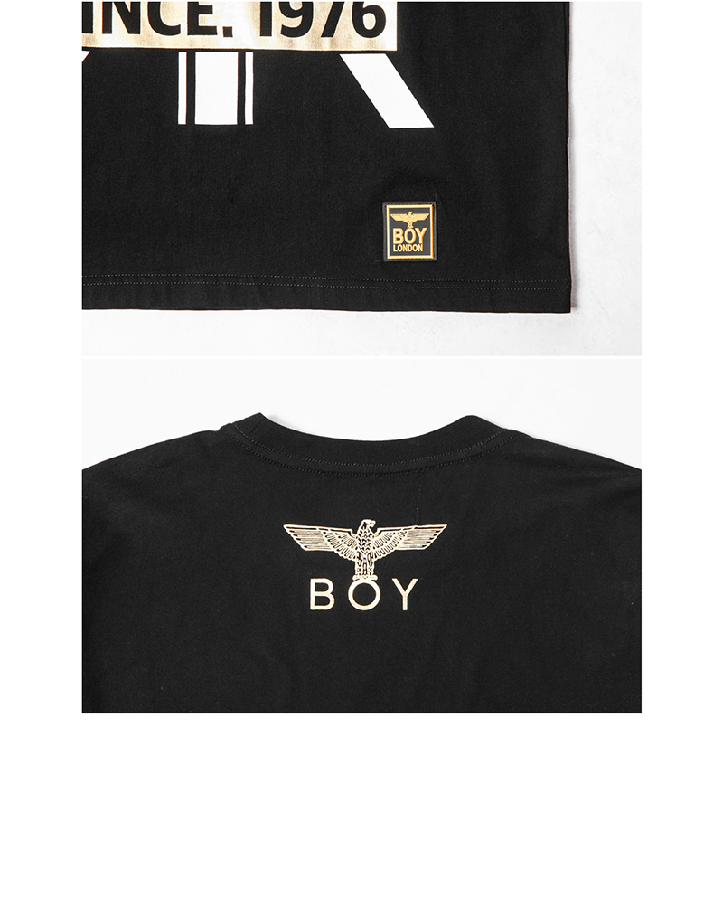 boylondon标志,boylondonlogo图片 【韩国直邮】 boylondon 男女同款 运动 休闲 短袖t恤 b82ts1424u