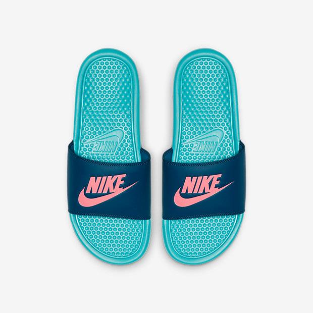 nike benassi jdi 耐克字母拖鞋 南海岸 343880-304