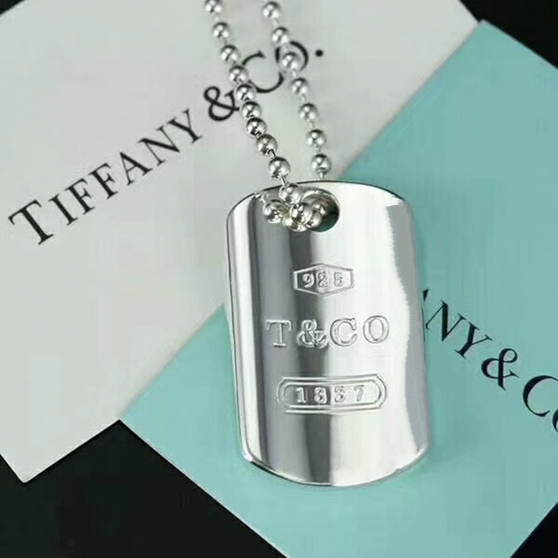 tiffany & co./蒂芙尼 男士1983系列tag 925银项链 21275549-ba9907