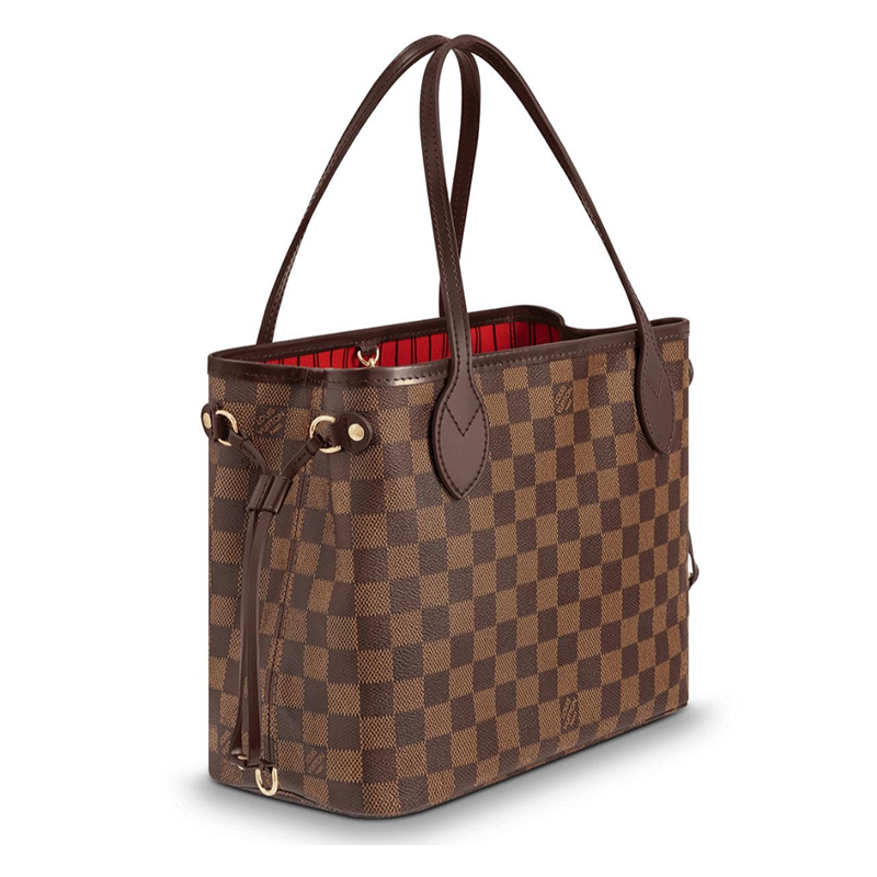 louis vuitton/路易威登lv女包neverfull pm老花单肩手提包 n41359