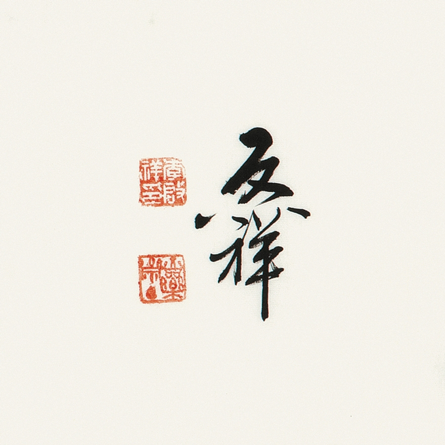 订制 李启祥 《瑞相天然》/137x34cm/书法文字