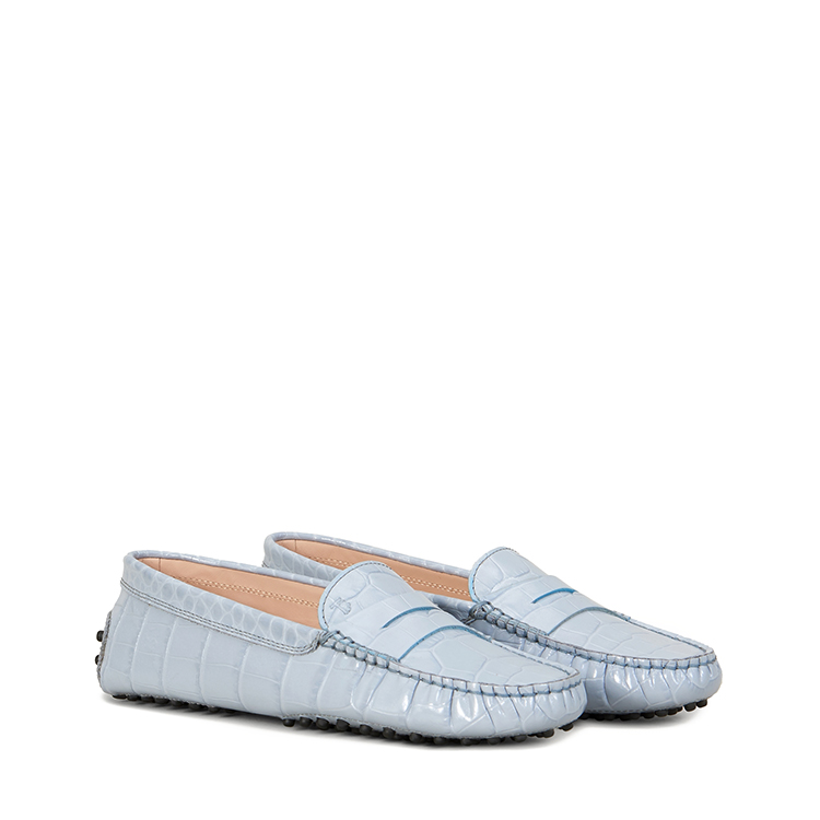 tods/托德斯女士 牛皮鞋面 牛皮豆豆鞋