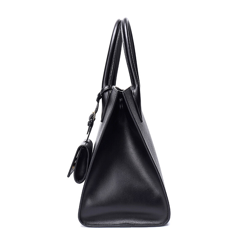prada/普拉达女包 monochrome系列 女士黑色牛皮单肩包斜挎包手提包 1