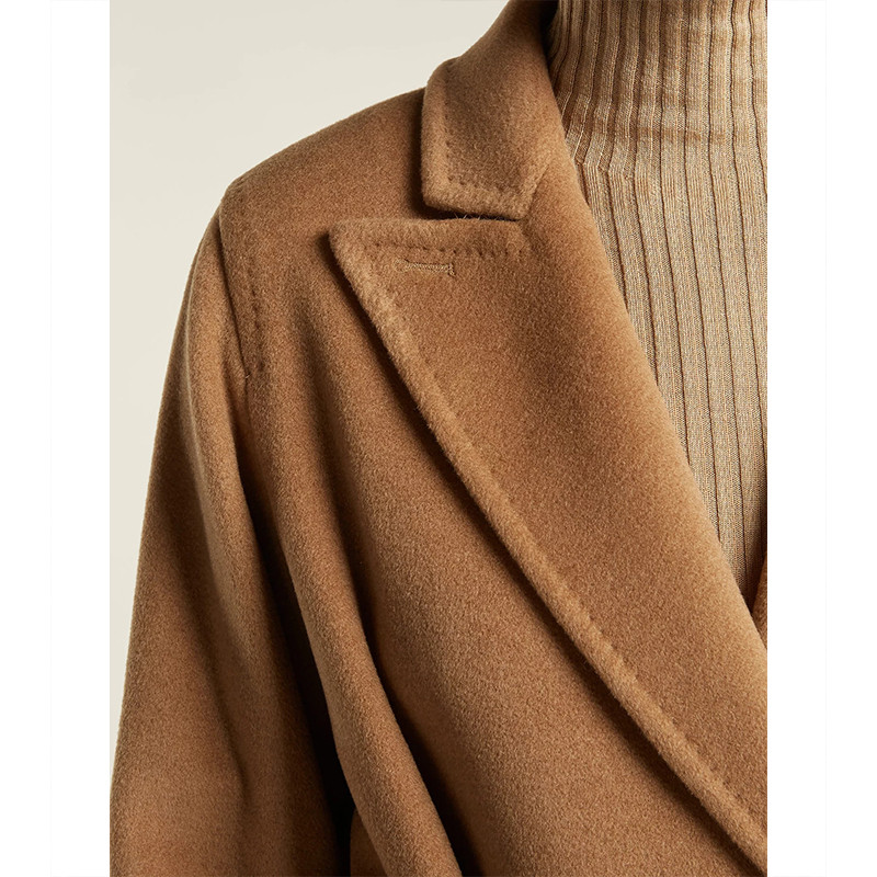 maxmara/麦丝玛拉款经典羊驼毛长版女士大衣adda001
