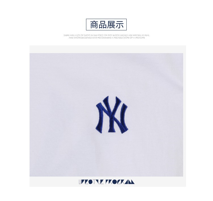 mlb popping 大logo短袖t恤 ny 夏季潮流休闲时尚t恤-31tss3931