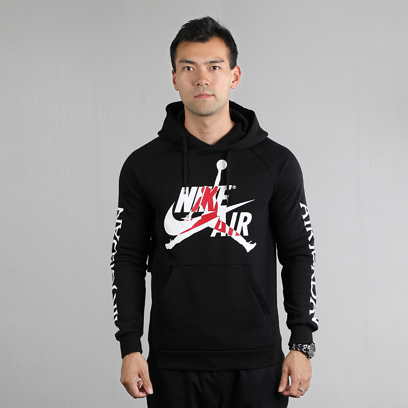 耐克nike 2019 男 j jumpman classics po经典飞人lgoo运动休闲连帽