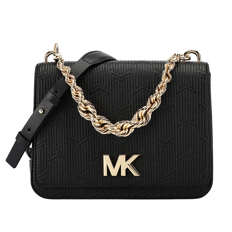 michaelkors/迈克·科尔斯 女士皮质单肩包斜挎包 30h8goxl7t black