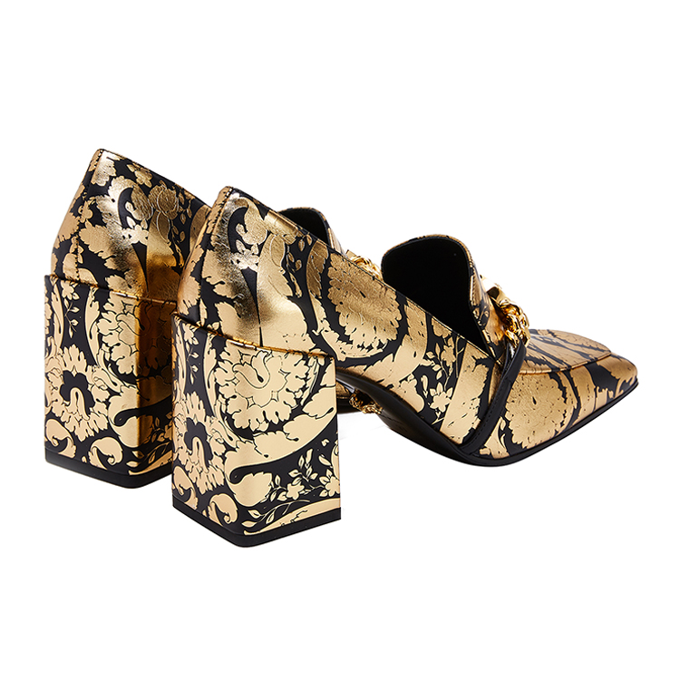 【19秋冬】versace/范思哲秀款黑金女士女鞋dst009l-dvblb【官方授权