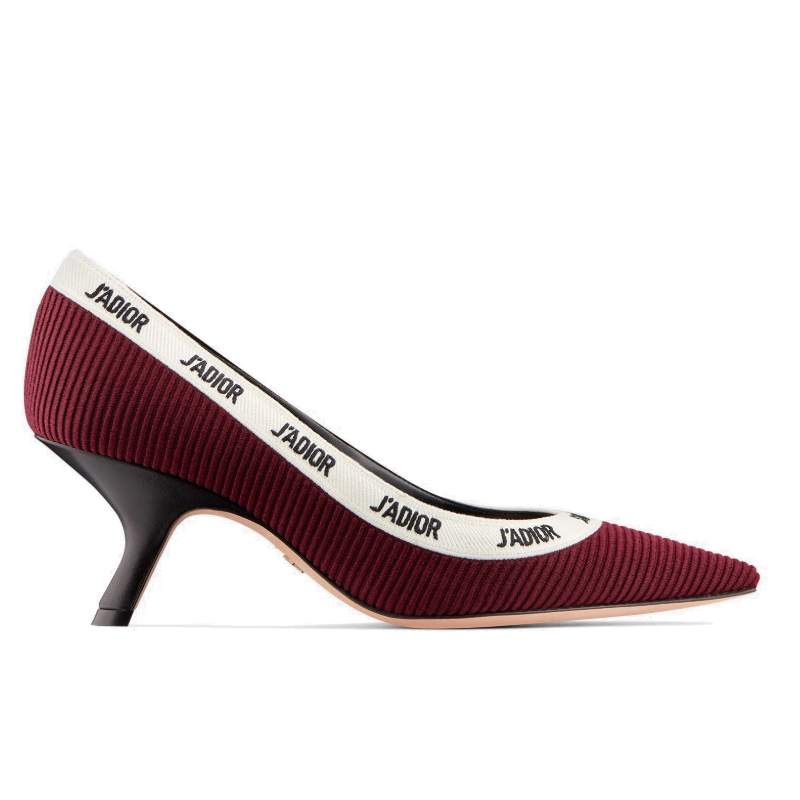 dior/迪奥 19秋冬女士新款j"adior酒红色高跟鞋 kcp549ecf_s33r