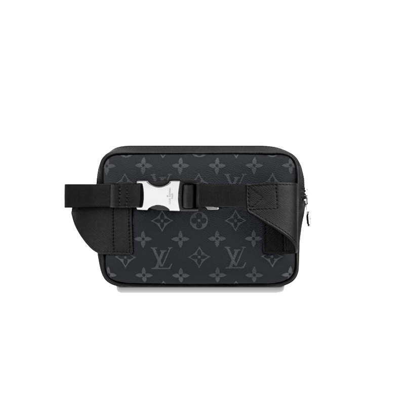 【包邮包税】louis vuitton/路易威登 男士 黑老花 腰包 m30245【海外