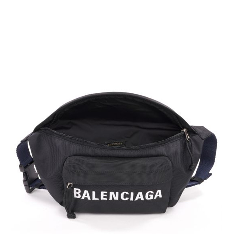 balenciaga/巴黎世家 男包 男士黑色聚酯纤维尼龙腰包 533009 hpg1x