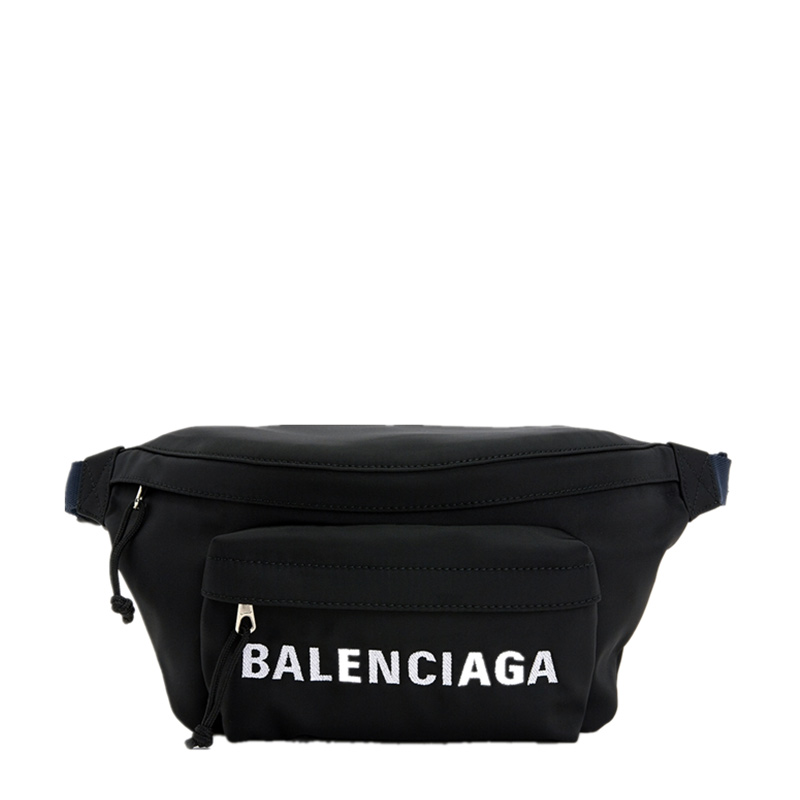 balenciaga/巴黎世家 男包 男士黑色聚酯纤维尼龙腰包 533009 hpg1x